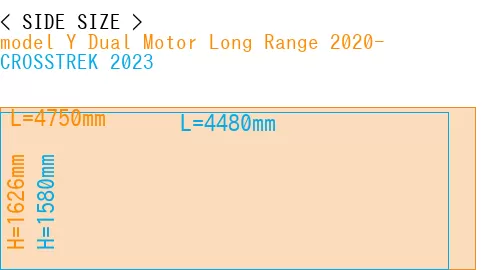 #model Y Dual Motor Long Range 2020- + CROSSTREK 2023